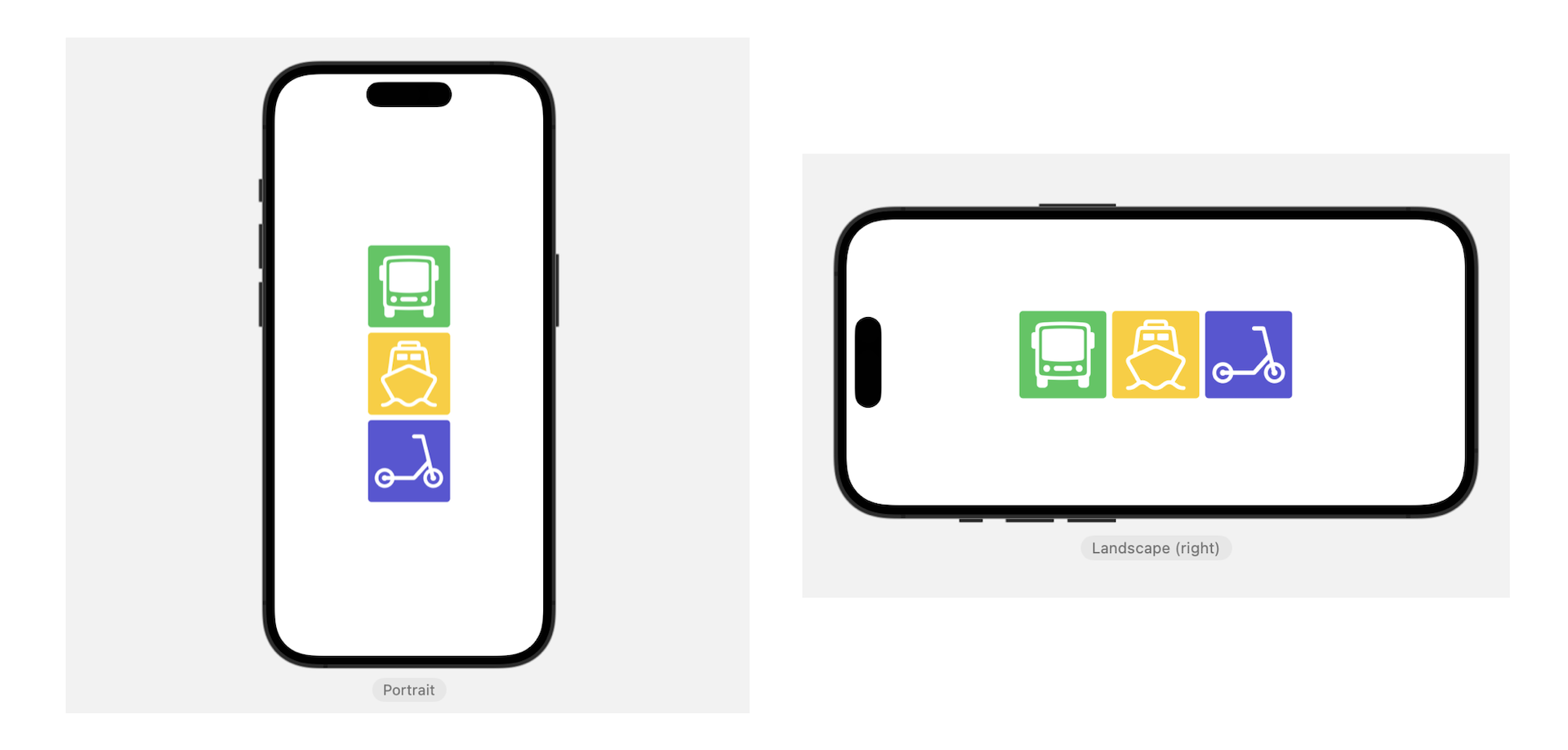 图 45.1. 使用 AnyLayout 在垂直和水平堆栈之间切换